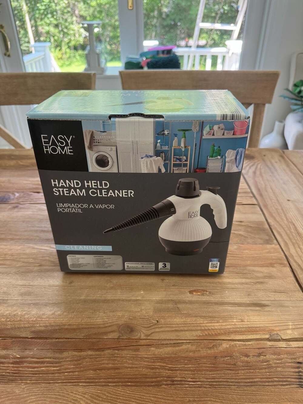 Easy Home Hand Held Steam Cleaner Portable Cleaning Solution